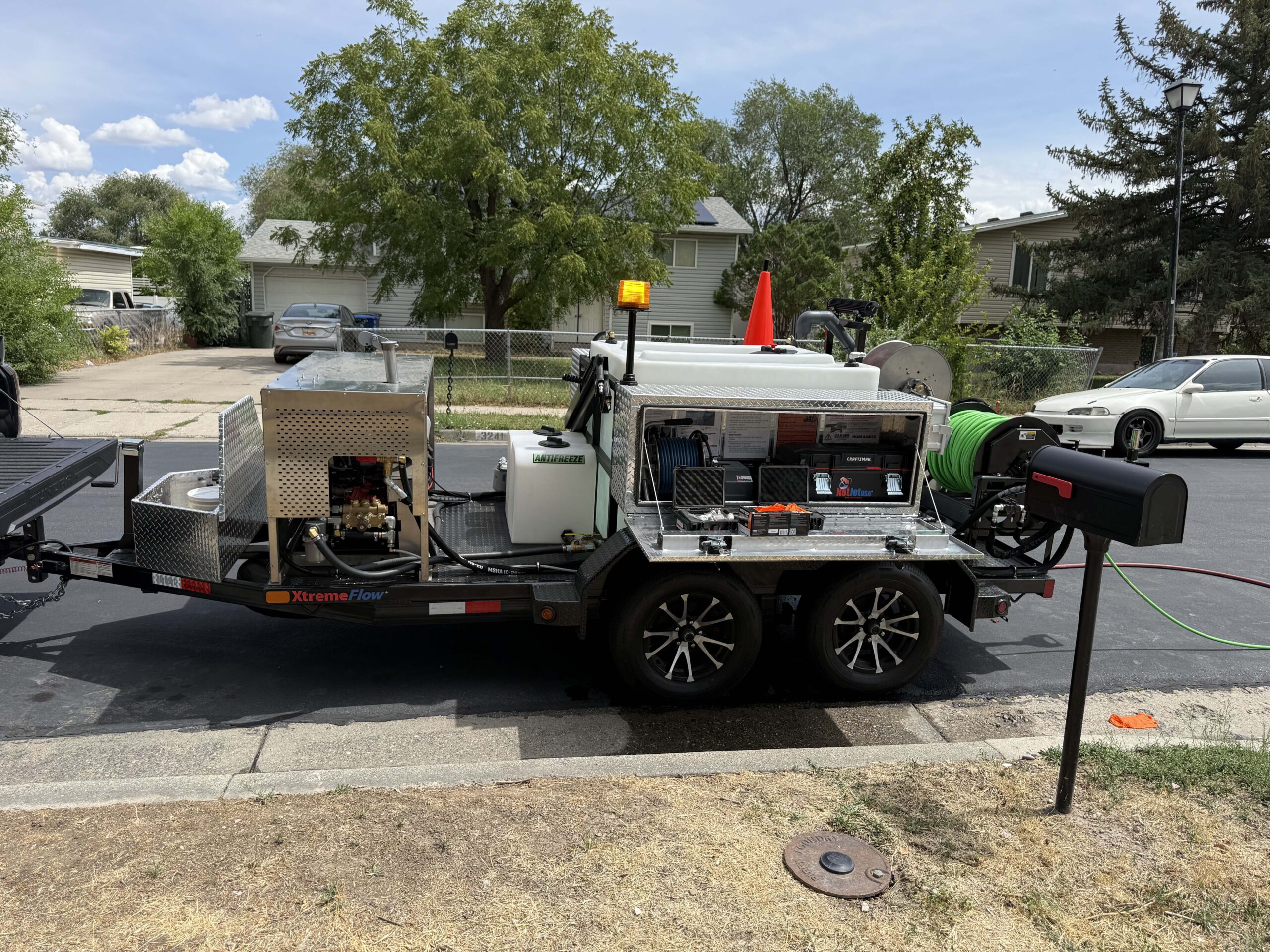 Drain Bros Hydro Jetting Equipment
