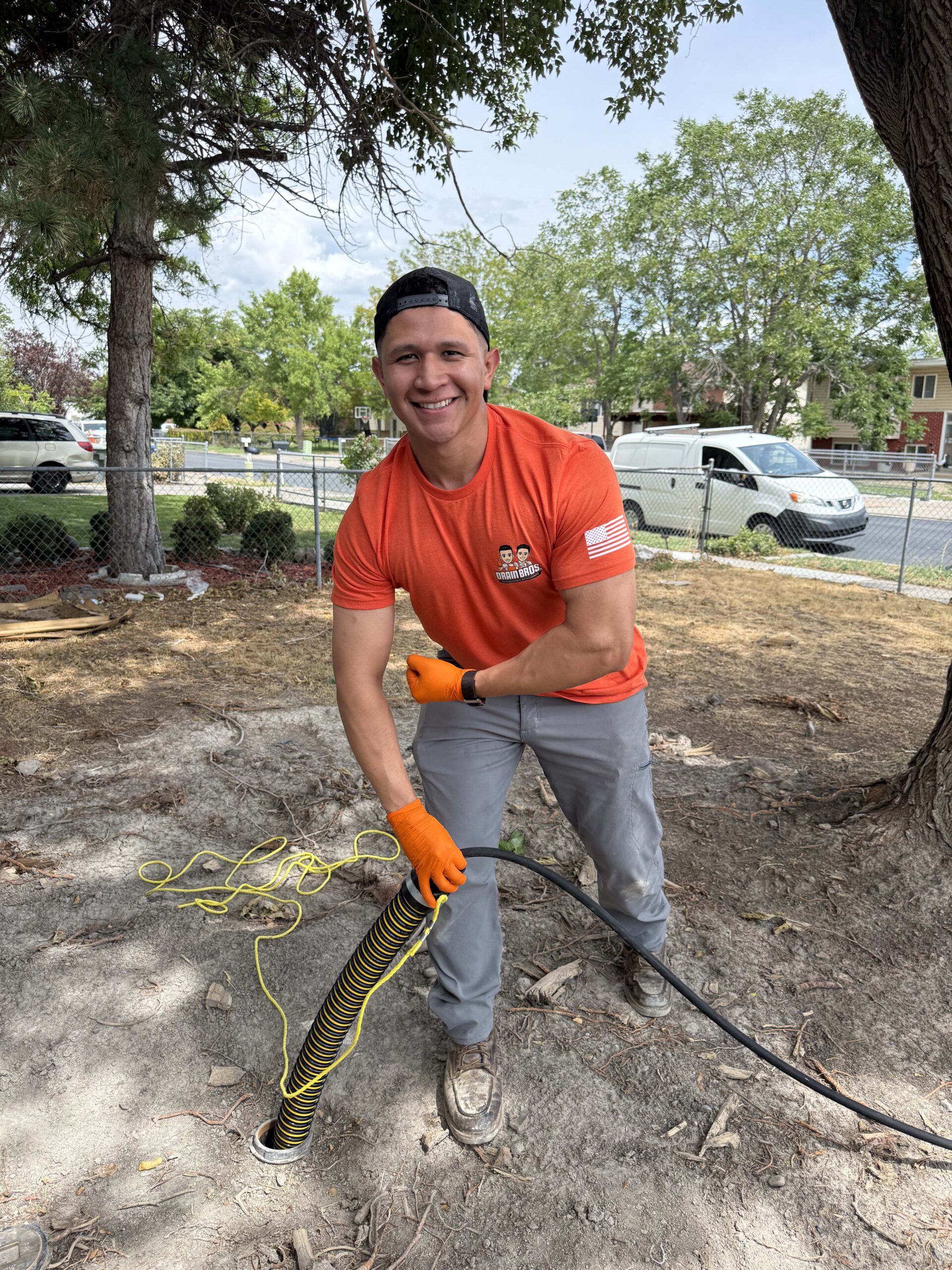 Drain Bros Sewer Line Cleaning Technician