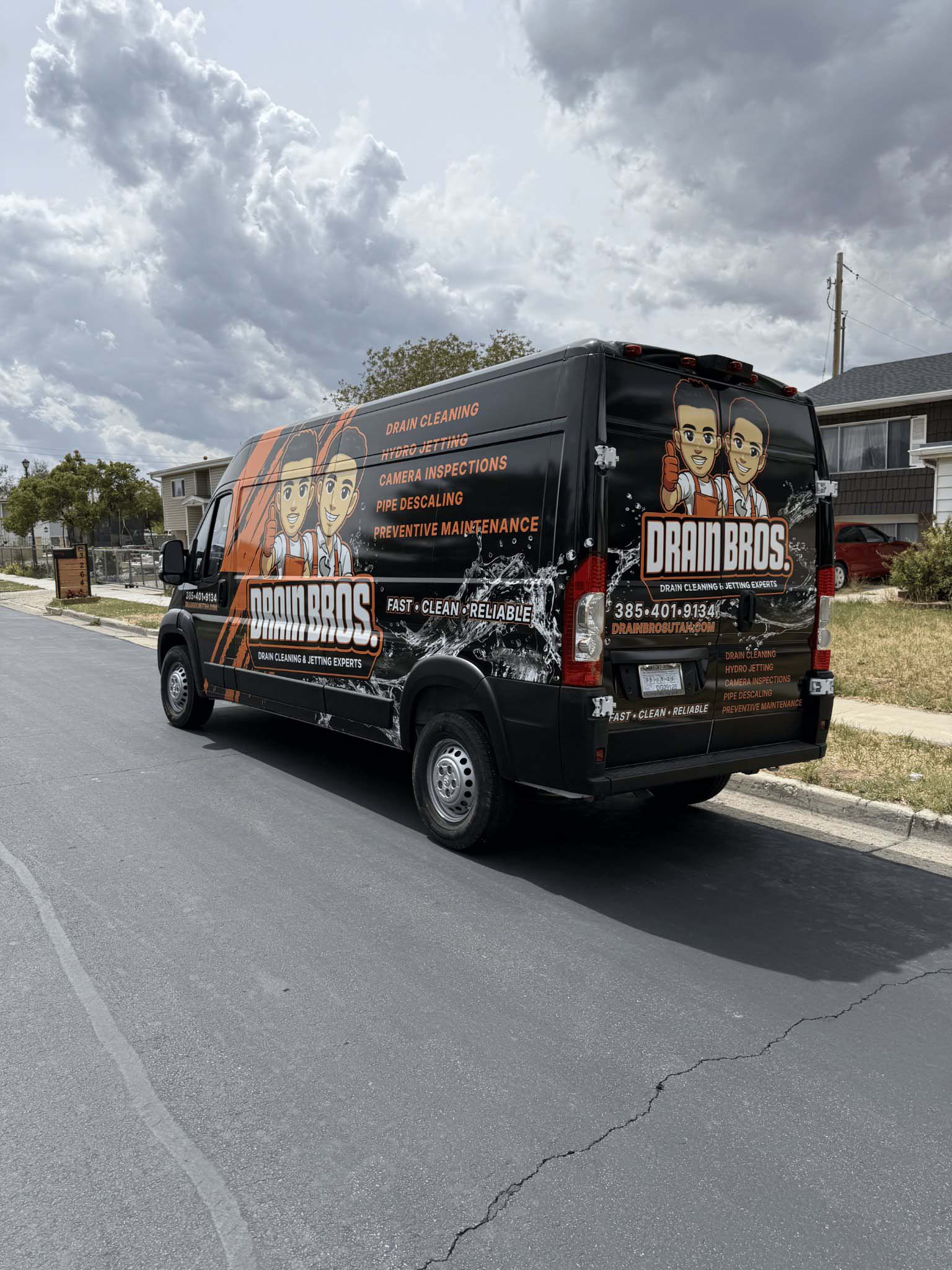 Drain Bros drain cleaning service van utah